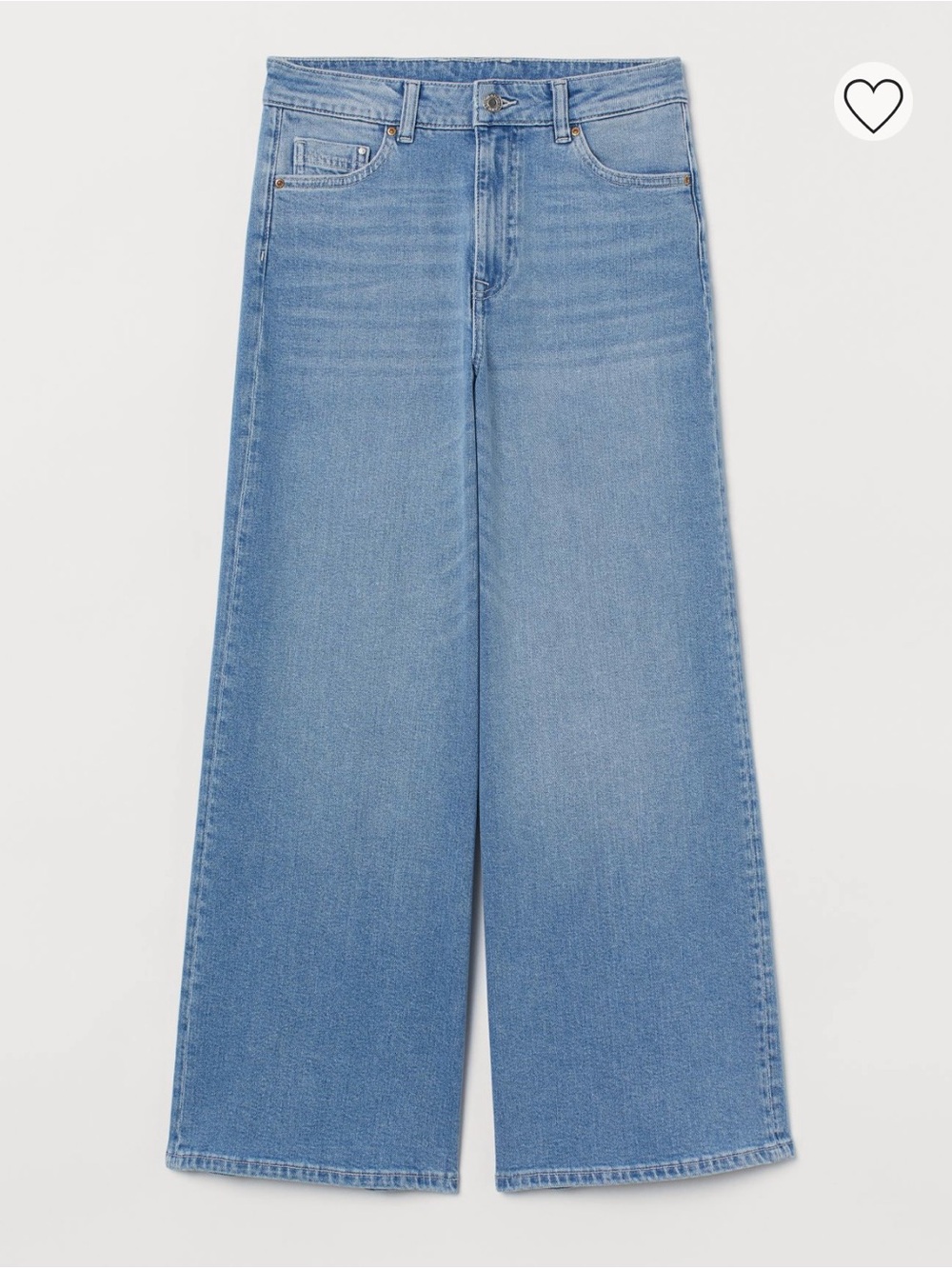 H&M Women’s Culotte High-Ankle Jeans (Size: 6)